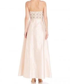 Formal Gowns Aidan Mattox - Embellished Bateau Neck Dress 54468670