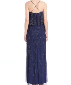 Aidan Mattox - Embellished Long Dress 251706250 Formal Gowns
