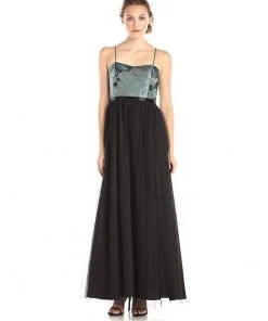 Aidan Mattox - High Waist Sweetheart A-Line Dress 151A10280