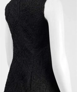 Aidan Mattox - MD1E201403 Sleeveless Soutache Embroidered Gown 5 Aidan Mattox - MD1E201403 Sleeveless Soutache Embroidered Gown