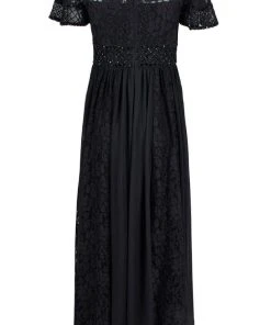 Formal Gowns Aidan Mattox - MD1E204601 Embellished Lace A-Line Gown 10 Formal Gowns Aidan Mattox - MD1E204601 Embellished Lace A-Line Gown