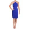 Cocktail Dresses Aidan Mattox - MN1E200050 Sleeveless Halter Sheath Dress