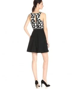 Cocktail Dresses Aidan Mattox - Popover Halter Neck Dress 54472680 6 Cocktail Dresses Aidan Mattox - Popover Halter Neck Dress 54472680