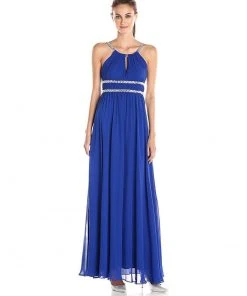 Formal Gowns Aidan Mattox - Ruched Embellished Dress 151A98940