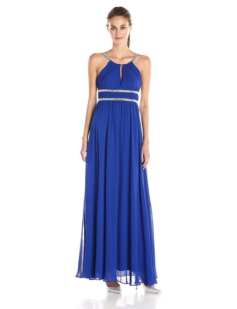 Formal Gowns Aidan Mattox - Ruched Embellished Dress 151A98940 3 Formal Gowns Aidan Mattox - Ruched Embellished Dress 151A98940