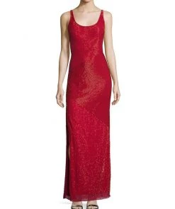 Aidan Mattox - Sleeveless Beaded Dress 54469860
