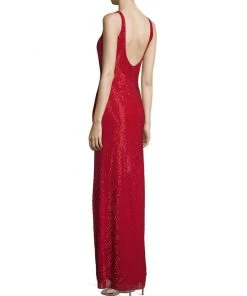 Aidan Mattox - Sleeveless Beaded Dress 54469860