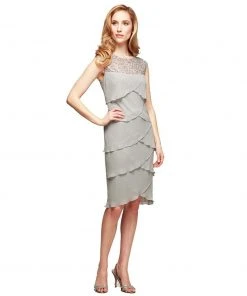 Alex Evenings - Sleeveless Cocktail Dress 196481