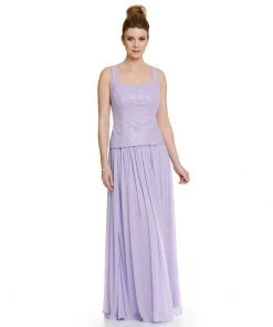 Alex Evenings - Square Neck Dress With Jacket 125744 Formal Gowns