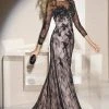 Alyce Paris - 29743 Beaded Lace Illusion Jewel Long Dress