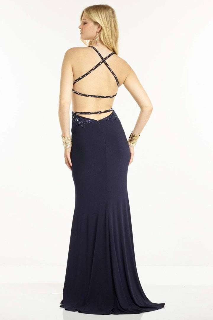 Alyce Paris - 35760 Embroidered Lace Sweetheart Bodice Strappy Sexy Back Evening Gown Formal Gowns 4 Alyce Paris - 35760 Embroidered Lace Sweetheart Bodice Strappy Sexy Back Evening Gown Formal Gowns
