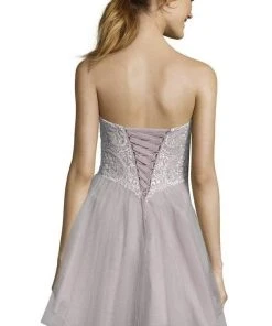 Alyce Paris - 3855 Embroidered Sweetheart Bodice Dress Cocktail Dresses