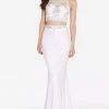 Alyce Paris - 60016 Bead Embellished Lattice Two Piece Dress Formal Gowns