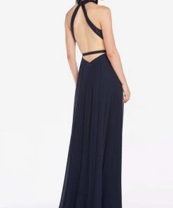 Alyce Paris - 60160 Diamond Lace Bodice High Halter Gown