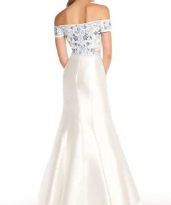 Alyce Paris - 60179 Two-Piece Off-Shoulder Mermaid Gown