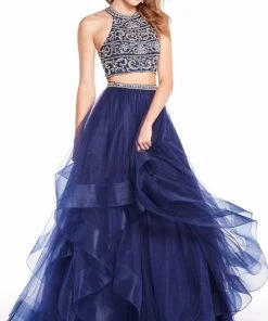 Alyce Paris - 60209 Two Piece Halter Strappy Ballgown Formal Gowns