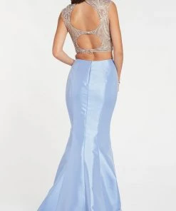 Alyce Paris - 60370 Two Piece High Neck Trumpet Gown Formal Gowns