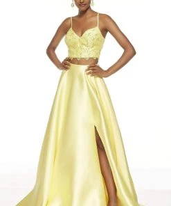 Alyce Paris - 60630 Two Piece Strappy Sweetheart Neck Ballgown Formal Gowns