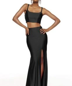 Alyce Paris - 60829 Two-Piece Crisscross Strappy Back Long Dress