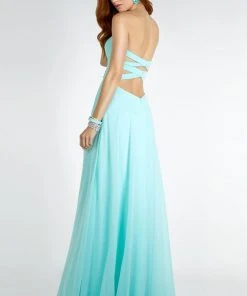 Formal Gowns Alyce Paris - 6510 Chiffon Sweetheart A-Line Dress 5 Formal Gowns Alyce Paris - 6510 Chiffon Sweetheart A-Line Dress
