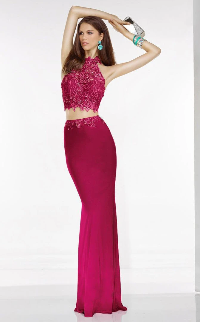 Formal Gowns Alyce Paris - 6520 Two Piece Jersey Sheath Dress 6 Formal Gowns Alyce Paris - 6520 Two Piece Jersey Sheath Dress