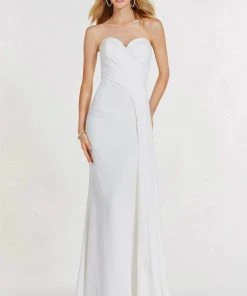 Alyce Paris 8005 Prom Dress Collection - 1 Pc Diamond White In Size 4 Available Formal Gowns