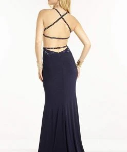 Alyce Paris - B'Dazzle - 35760 Dress In Midnight Nude