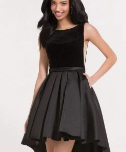 Cocktail Dresses Alyce Paris - Ballet - 2638 Asymmetrical A-Line Ballet Dress