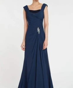 Alyce Paris - Black Label - 29300 Off Shoulder A-line Evening Gown