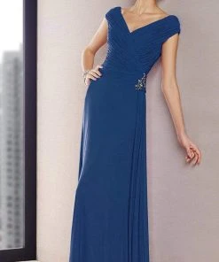 Alyce Paris - Black Label - 29700 V-Neck Jeweled Jersey A-Line Gown Formal Gowns 11 Alyce Paris - Black Label - 29700 V-Neck Jeweled Jersey A-Line Gown Formal Gowns