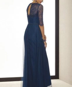 Formal Gowns Alyce Paris - Black Label - 29704 Beaded Lace V-Neckline Evening Gown