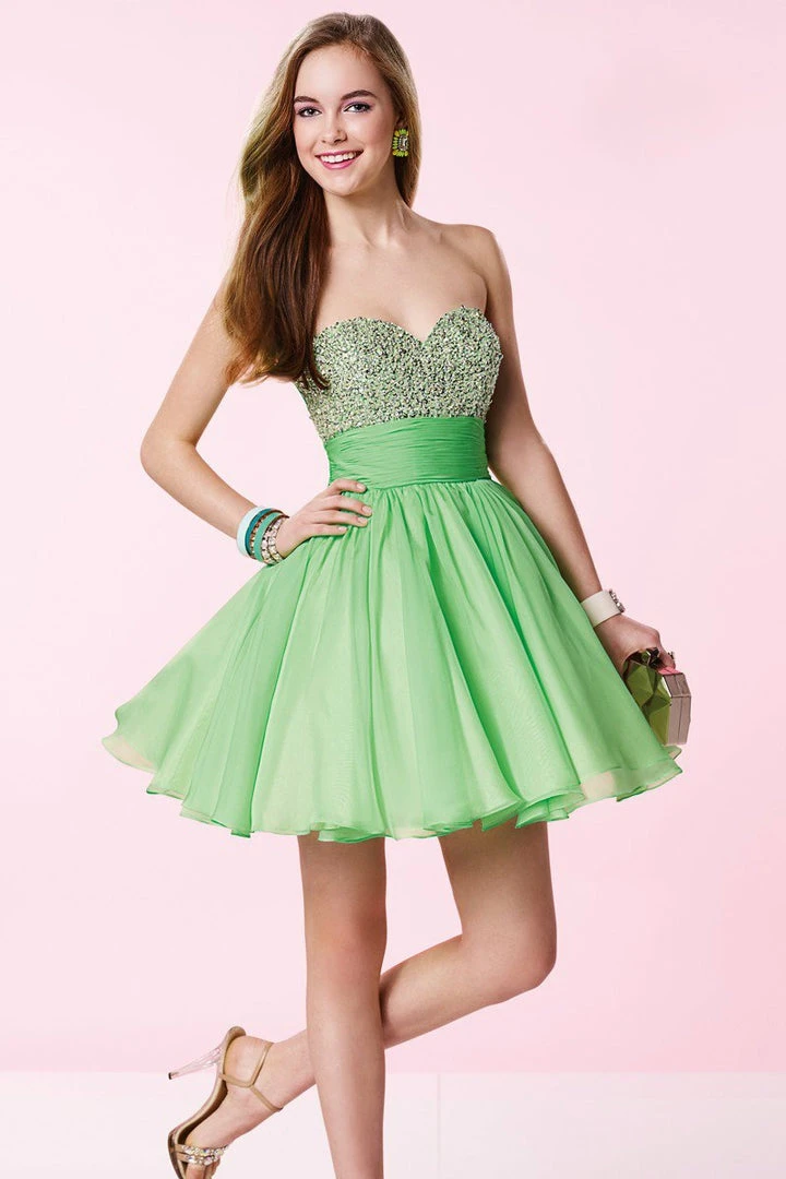 Alyce Paris - Homecoming - 3641 Dress In Mint 3 Alyce Paris - Homecoming - 3641 Dress In Mint