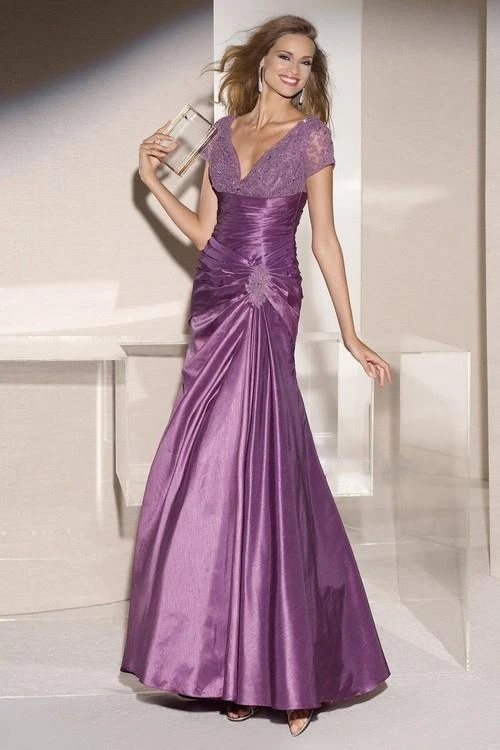 Alyce Paris - Mother Of The Bride - 29357 Dress In Aubergine 3 Alyce Paris - Mother Of The Bride - 29357 Dress In Aubergine