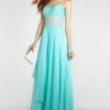 Alyce Paris - Prom - 6519 Ruffled Sequined Sweetheart Chiffon Dress 1 Alyce Paris - Prom - 6519 Ruffled Sequined Sweetheart Chiffon Dress