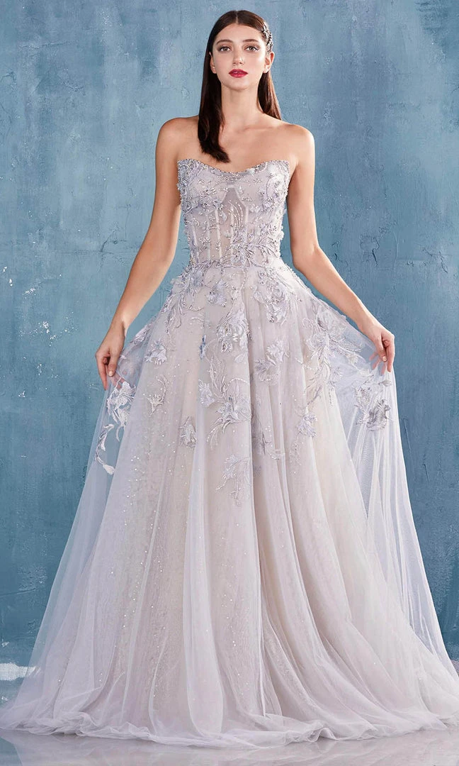 Formal Gowns Andrea And Leo - A0746 Strapless Sweetheart A-Line Dress 6 Formal Gowns Andrea And Leo - A0746 Strapless Sweetheart A-Line Dress