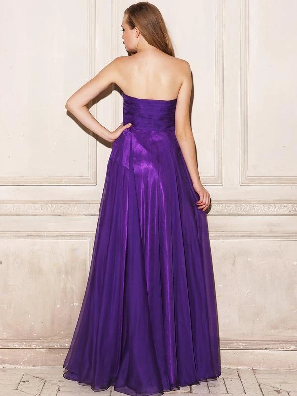 Formal Gowns Angela & Alison - 21037 Strapless Ruched Sweetheart Empire Gown 4 Formal Gowns Angela & Alison - 21037 Strapless Ruched Sweetheart Empire Gown