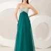 Formal Gowns Angela & Alison - 21047 Strapless Bejeweled Empire Long Gown