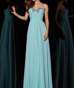 Angela & Alison - 51024 Beaded Sweetheart A-line Dress Formal Gowns