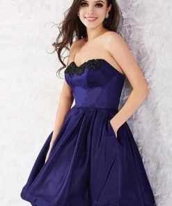 Angela & Alison - 52001 Scroll Beaded Strapless A-Line Dress Cocktail Dresses 18 Angela & Alison - 52001 Scroll Beaded Strapless A-Line Dress Cocktail Dresses