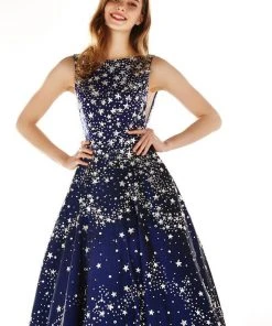 Angela & Alison - 71054 Sparkling Embellished Ballgown Formal Gowns