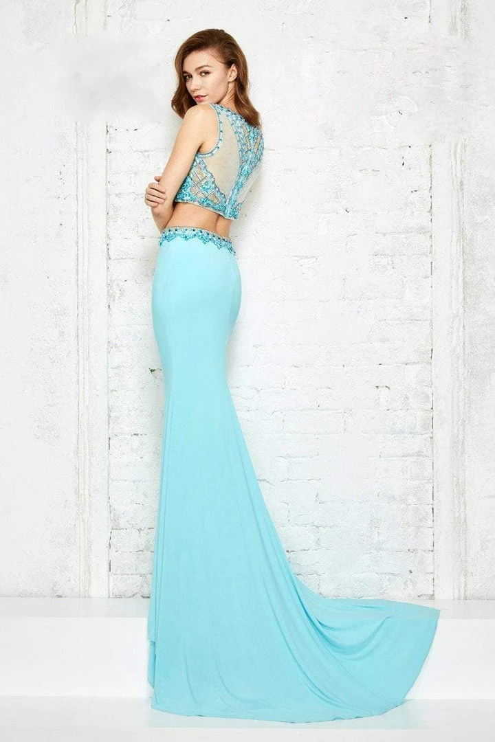 Formal Gowns Angela & Alison - 771095 Exquisite Beaded Illusion Jewel Neck Two-Piece Jersey Dress 4 Formal Gowns Angela & Alison - 771095 Exquisite Beaded Illusion Jewel Neck Two-Piece Jersey Dress