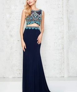 Formal Gowns Angela & Alison - 771095 Exquisite Beaded Illusion Jewel Neck Two-Piece Jersey Dress 9 Formal Gowns Angela & Alison - 771095 Exquisite Beaded Illusion Jewel Neck Two-Piece Jersey Dress