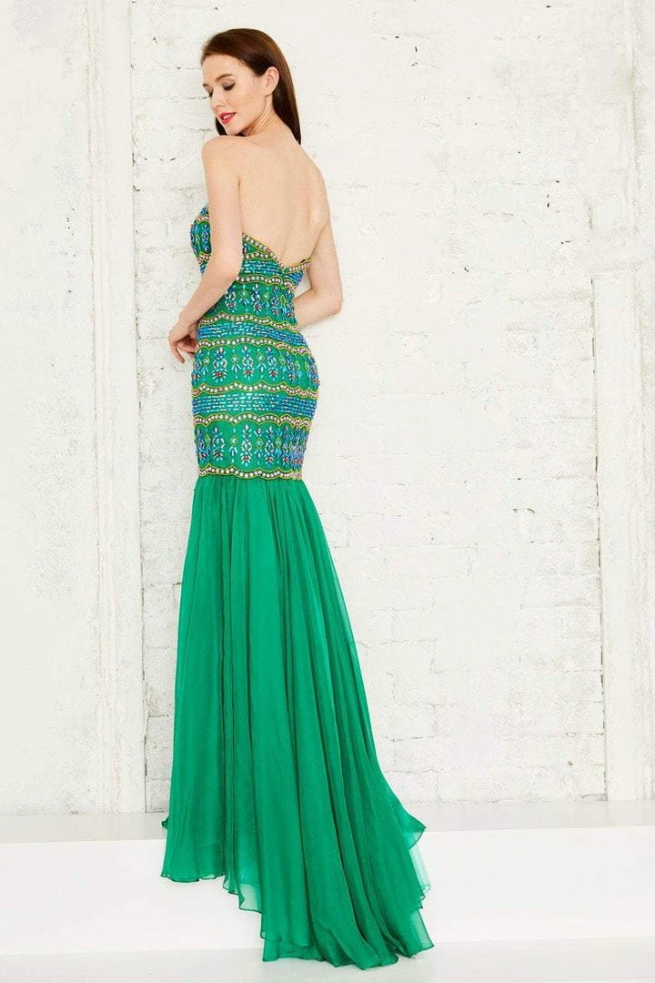 Angela & Alison - 771110 Extravagant Strapless Beaded Sweetheart Mermaid Dress Formal Gowns 4 Angela & Alison - 771110 Extravagant Strapless Beaded Sweetheart Mermaid Dress Formal Gowns