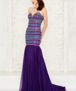 Angela & Alison - 771110 Extravagant Strapless Beaded Sweetheart Mermaid Dress Formal Gowns 8 Angela & Alison - 771110 Extravagant Strapless Beaded Sweetheart Mermaid Dress Formal Gowns