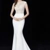Angela & Alison - 81076 Embellished Illusion Jewel Trumpet Dress Formal Gowns 2 Angela & Alison - 81076 Embellished Illusion Jewel Trumpet Dress Formal Gowns
