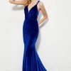 Formal Gowns Angela & Alison - 81102 Embellished Plunging V-neck Trumpet Dress 1 Formal Gowns Angela & Alison - 81102 Embellished Plunging V-neck Trumpet Dress