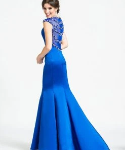 Ashley Lauren - 1043 Beaded Mermaid Evening Dress Formal Gowns 9 Ashley Lauren - 1043 Beaded Mermaid Evening Dress Formal Gowns
