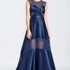 Ashley Lauren - 1115 Wrap Silk Evening Dress