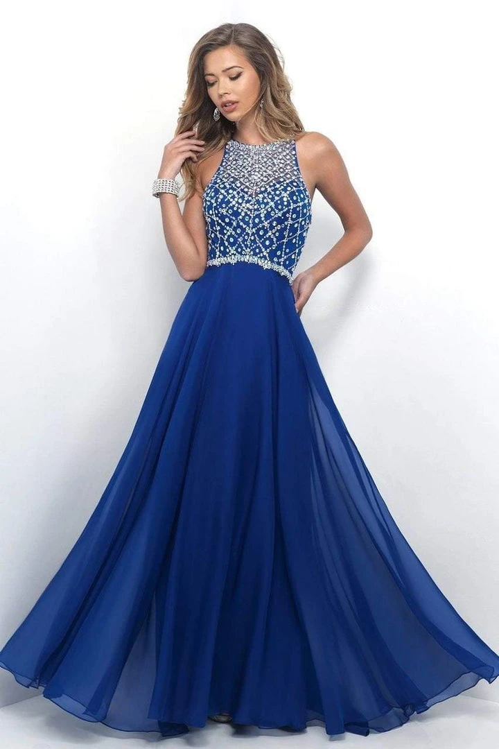 Blush By Alexia Designs Blush - 11071 Stunning Crystal Embellished Illusion Back Gown 5 Blush By Alexia Designs Blush - 11071 Stunning Crystal Embellished Illusion Back Gown