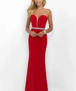 Blush By Alexia Designs - 11010 Strapless Sweetheart Gown